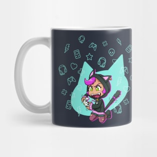 Cassi the Catgirl- Gamercat Mug